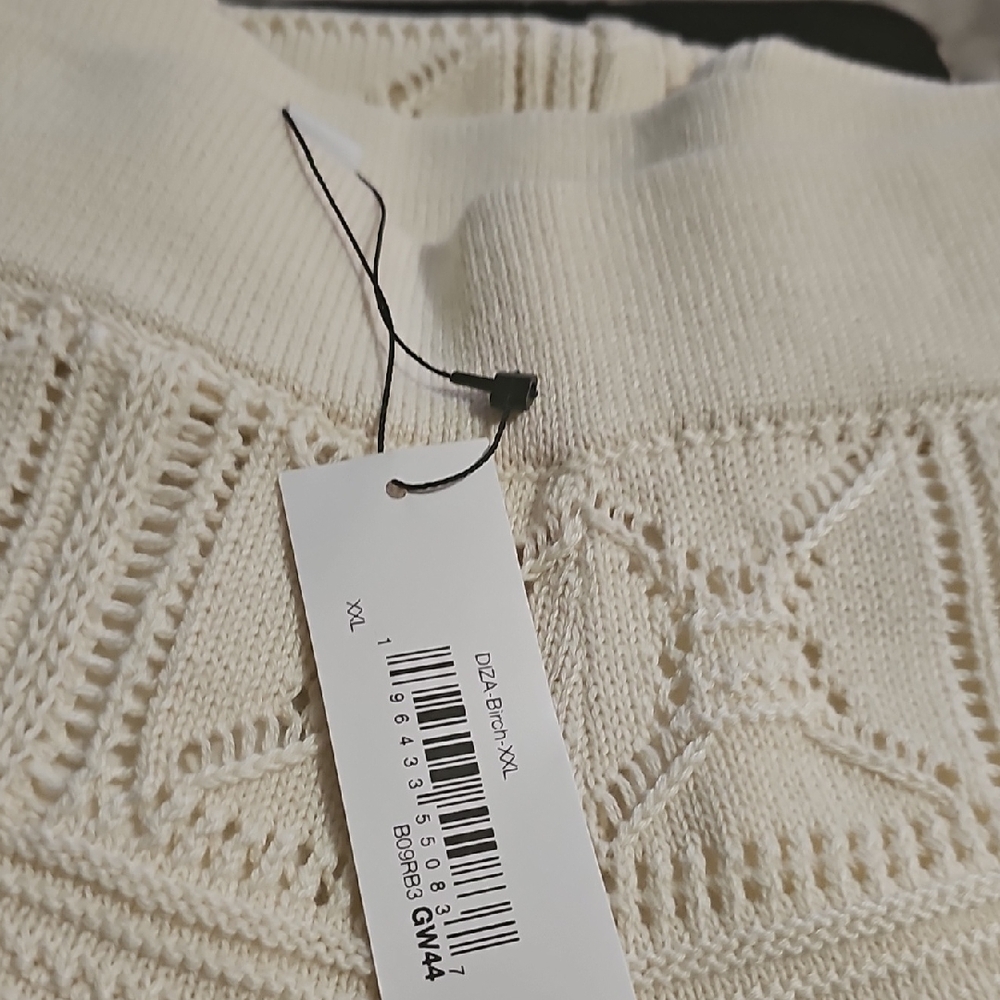 Elegant Cream Sweater Pants